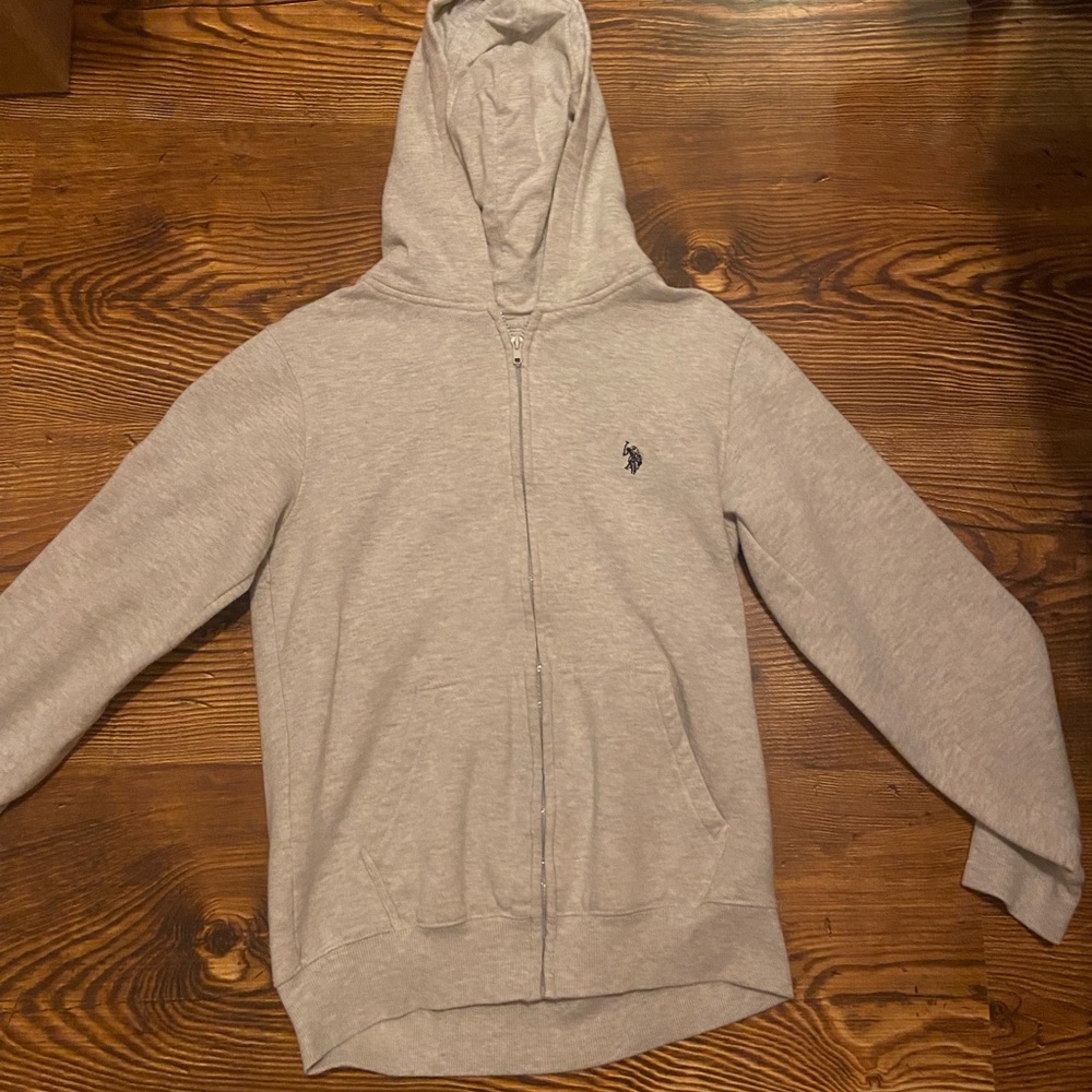 polo zip up jacket , kids XXL, never worn